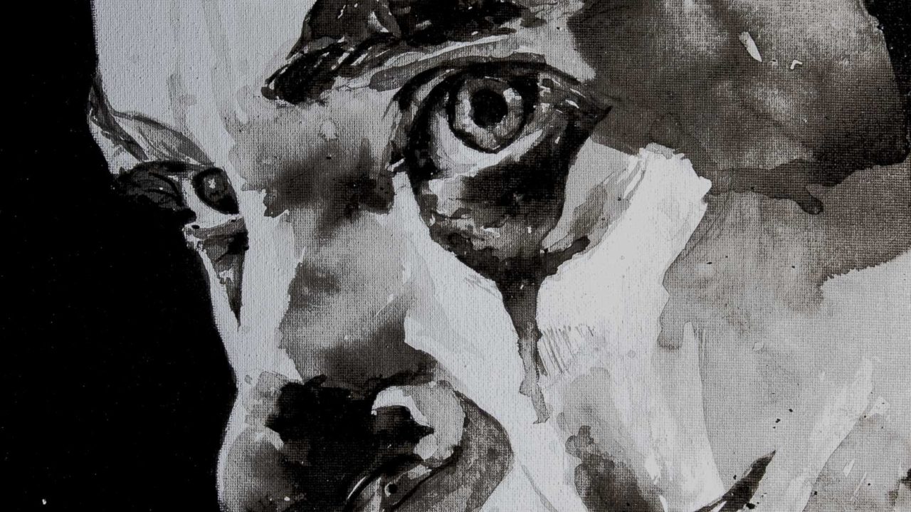 Arthur Fleck Joker - Zoom sur une partie du dessin